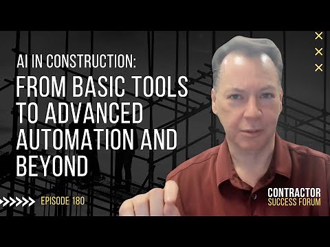 AI in Construction: From Basic Tools to Advanced Automation and Beyond