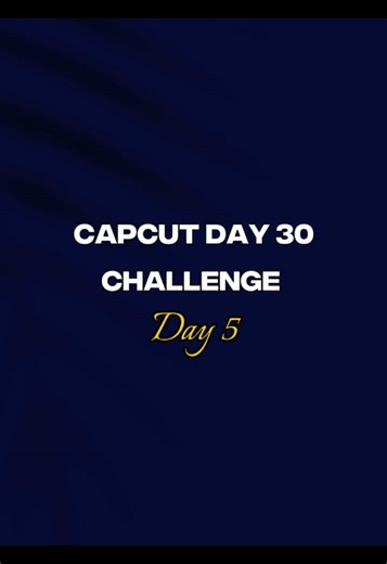 Day 5/30 Challenge