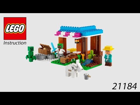 LEGO Instruction - Minecraft - 21184 - The Bakery