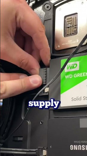 How to install A SSD/HDD! 🤩 #howtotech #installation #pcrepair #gamingpc #pcgaming