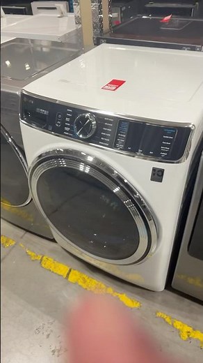 GE General Electric profile front load washer white