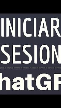 Chat GPT INICIAR SESION, cómo login para usar gratis ChatGPT Open AI en Iphone Android o PC Windows