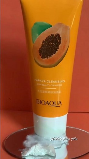 স্টুডেন্ট বাজেটে কম দামে Best Cleanser পেলাম 😍 bioaqua papaya facial cleanser review