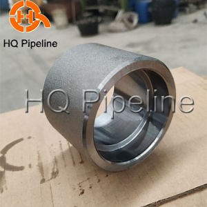 [Hot Item] Forged Stainless Steel Pipe Fittings Socket Welding Half Coupling 3000#