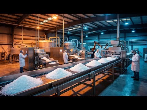 ''How Salt Is Made Inside One of the World’s Largest Salt Factories''