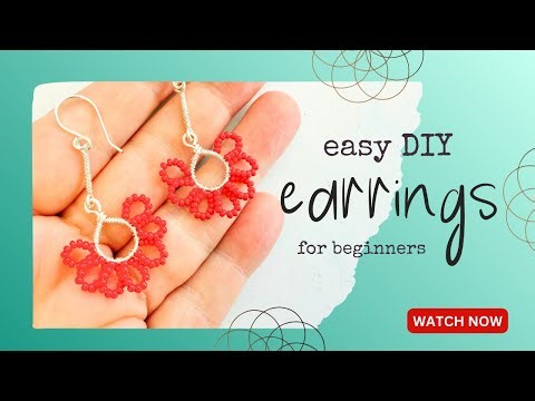 ✨ Super Easy DIY Wire Wrap Earrings ✨