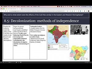 APWH Modern Unit 8 Content Overview New