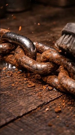 Rusty chain restoration