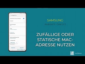 MAC-Adresse - Samsung [Android 11 - One UI 3]