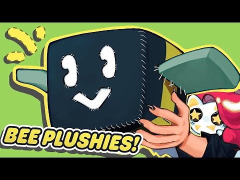 I made my own Bee Swarm Simulator plushies!