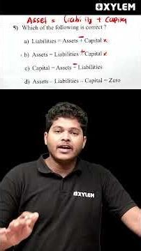 Plus One Commerce - Accountancy | Most confusing Question‼️ | Xylem Plus One Commerce