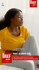 Diarrhoea outbreak hits Pumula: residents blame contaminated tap water | Centre For Innovation and Technology | Facebook