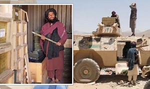 Afghanistan: Taliban fighters capture US military equipment