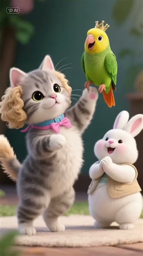 The Little Cat Who Wanted to Learn to Dance 🐱💃✨