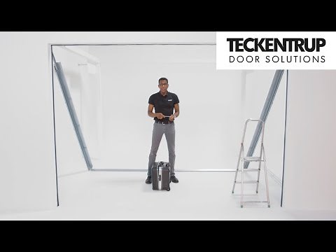 How to install a garage door | sectional door | Teckentrup