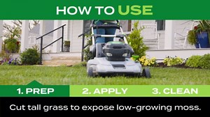 Scotts Turf Builder Triple Action for Moss Control, Moss Killer and Lawn Fertilizer, Covers Up to 4,000 sq. ft., 20 lbs.