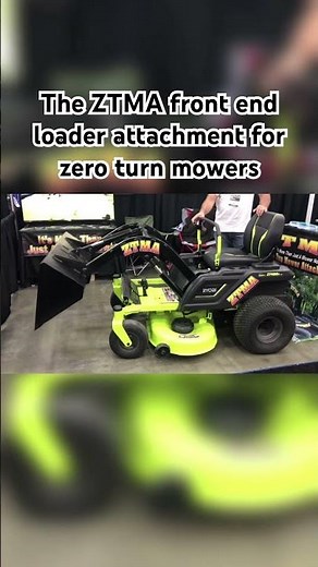 ZTMA Front End Loader Attachment For Zero Turn Mowers