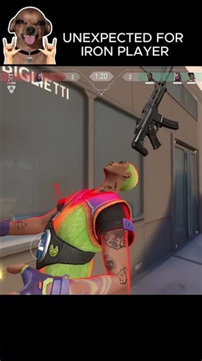 UNEXPECTED FOR IRON PLAYER #valorant #valoranttips #valorantclips