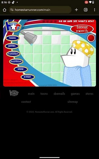 homestar runner website Real