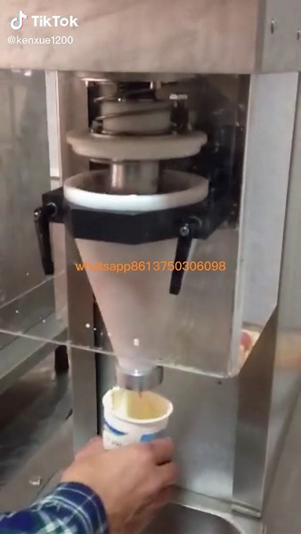Friut Blending Ice Cream Machine/ swirl freeze