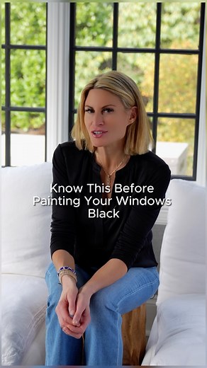 Why paint just the sashes? 🖌️ 👉 Black sashes add contrast and elegance, while white trim keeps it classic. Small changes = Big impact! 💬 Comment “Tips” for our free Ebook! - - #InteriorDesignTips #HomeStyling #DesignInspo #HomeMakeover #DIYDecor #RoomRefresh #ElegantSpaces #ModernDesign #luxuryliving | Linda Hoffman Interiors