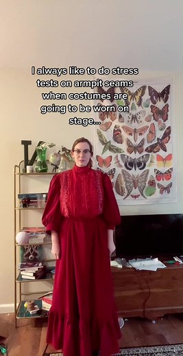 Creating a Sturdy Devil Costume: Pearl's Red Dress