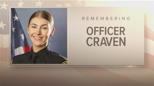 Funeral procession for fallen La Mesa police officer