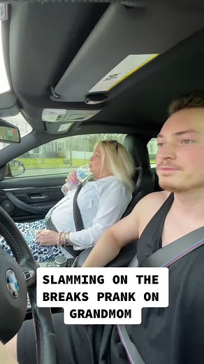Slammin' on the Breaks Prank in the Car