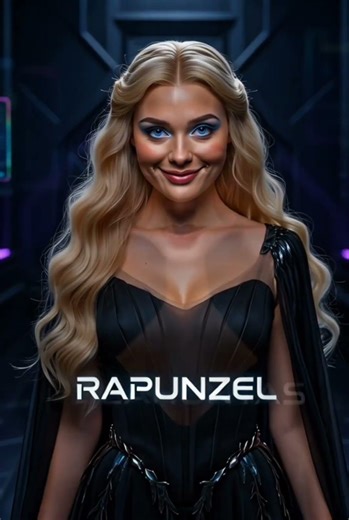 Disney Princesses as Villains #fashion #midjourney #anime #cybercore