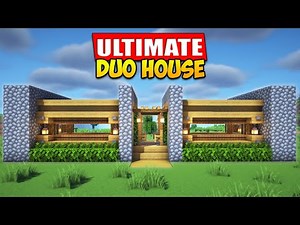 Minecraft Perfect Duo House Tutorial 🏡