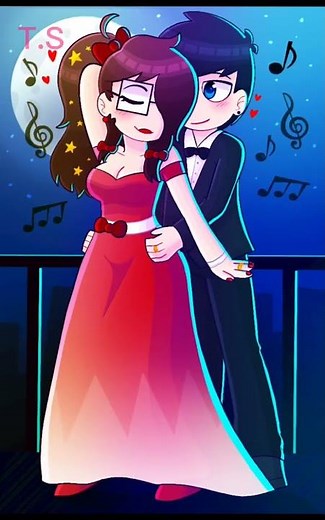 CJ x Vade and Ruby x Mark Edit Cute UwU FNF