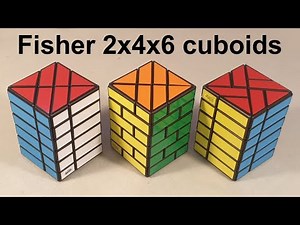Fisher 2x4x6 cuboid puzzles now available