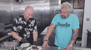 Guy Fieri gets a taste of a traditional Hawaiian dish scratch-made at Cafe Pesto Hilo Bay and we want it allll! 😍 Watch #DDD, Fridays at 9|8c subscribe to discovery to stream more episodes: https://links.discoveryplus.com/8PdU8Apaygb. #discoveryplus | Food Network