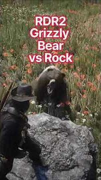 RDR2 Stand on Rock Easy Hunt Grizzly Bears Unlock Zoologist Skin Deep Trophy Achievement 100% Done