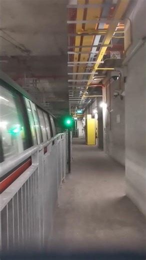 Refurbished Alstom Metropolis C751A 71053/71054 departing NE18 Punggol Coast