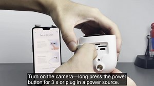 How to setup and connect App with security camera?