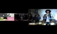 Mix of 2 videos from youtube : up to faster 98 parison to vevo song