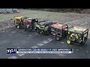 Using a generator safely