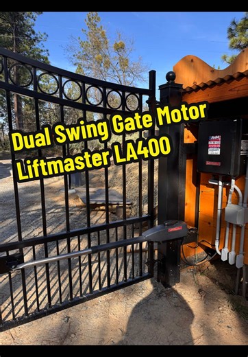 Dual Swing Gate Motor Installation in Sacramento