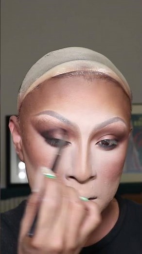 Drag Queen makeup transformation