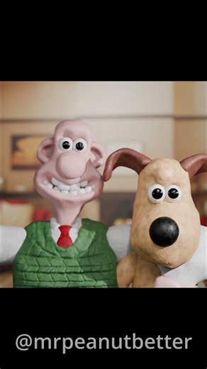 Wallace and Gromit #shorts #blender #3dart #animation #art #wallaceandgromit #3d #newgrounds