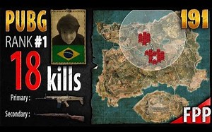 【王牌吃鸡】PUBG Rank 1 #191 | Tecnosh 18杀