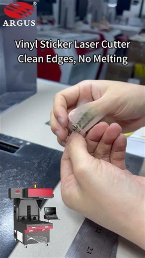 Vinyl Sticker Laser Cutter: Clean Edges, No Melting | ARGUS LASER