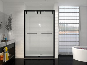[Hot Item] Modern Hotel Corner Shower Screen Pivot Shower Door