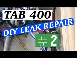 MORE LEAKS IN MY NEW TAB 400/How to adjust the mixing valve! #TAB400 #Nucamp #rvrepair #rv
