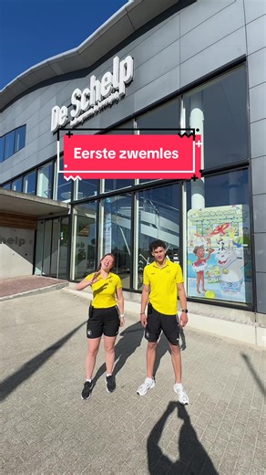 Benieuwd hoe de eerste zwemles verloopt, kijk met ons mee !🤿🏊🏻🩱#DeSchelp #Eerstezwemles #zwemdiploma #zwembad #bewegen