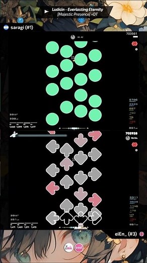 10.57* Everlasting Eternity +DT! (4K) #osu #osugame #osumania #rhythmgame #osumania4k #osumaniaskins