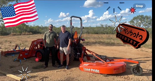 🤩 Ewald Kubota welcomes Kahler's to the Kubota family. The Kahler's where in need of a tractor to take care of the daily projects with ther new acquired property. They chose the #1 selling tractor in North America the Kubota L2502HST. 👏 This tractor is so easy to operate. With the hydrostatic transmission (Automatic). 💥 Please reach out to me anytime if you're in need of any equipment. 🙌🏼 Thank you 👏 👉🏼Troy Wilson ​​troy.wilson@ewaldkubota.com 2600 Business Loop 181 North ​Floresville, T