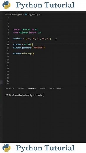 Creating Dropdowns In Tkinter | Python Tutorial