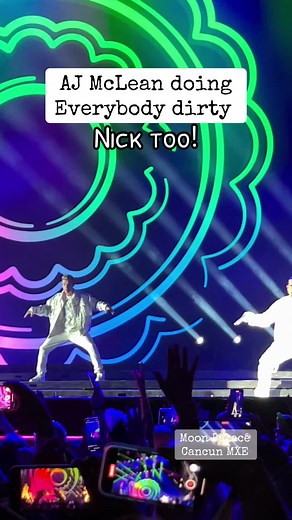 AJ McLean Shines at Backstreet Boys Performance in Cancun